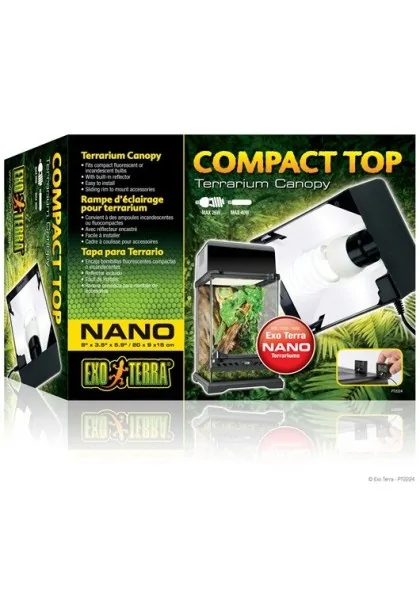 Iluminación Reptiles Exo Terra Compact Top Nano