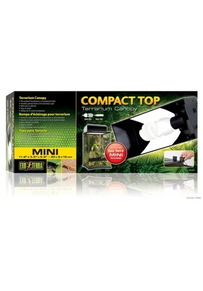 Iluminación Reptiles Exo Terra Compact Top 30Cm