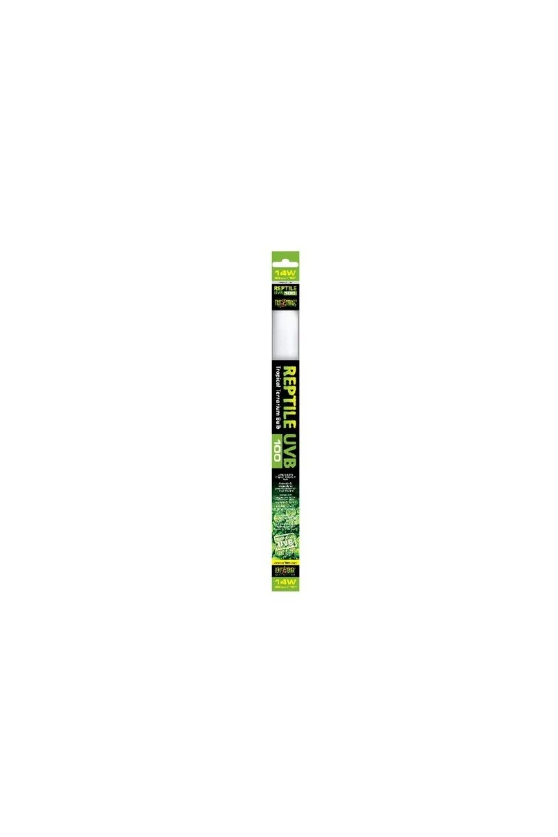 Iluminación Reptiles Exo Terra Uvb100 Fluorescente 14W 37Cm