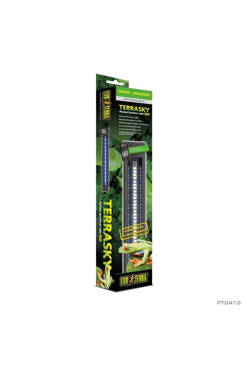 Iluminacion Reptiles Exo Terra Pantalla Led Terrasky. Planted