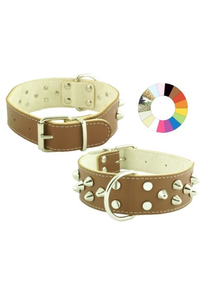 Collares Perro  Collar Bull-Dog Co3F FUC 35-44 L500 A40