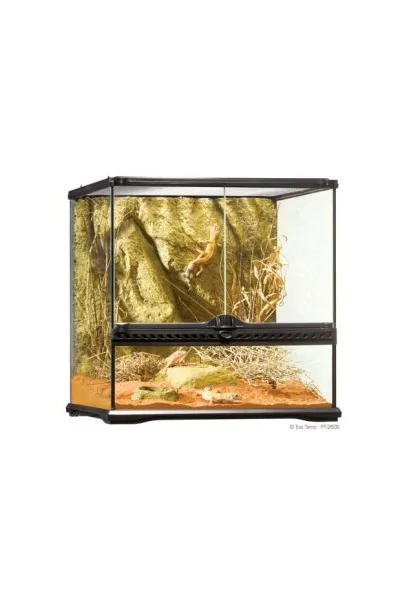 Terrarios Reptiles Exo Terra Terrario S/Wide 90L 45X45X45Cm