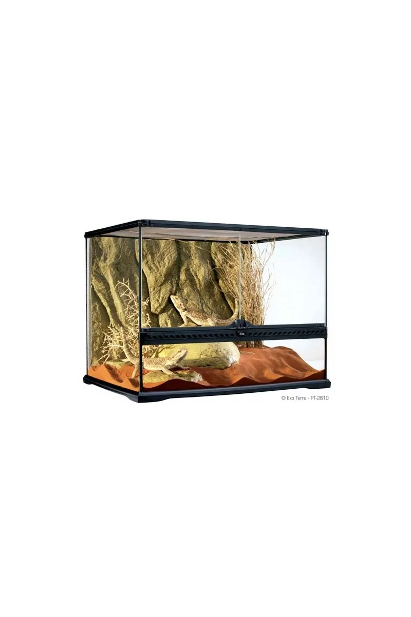 Terrarios Reptiles Exo Terra Terrario M/Wide 121L 60X45X45Cm