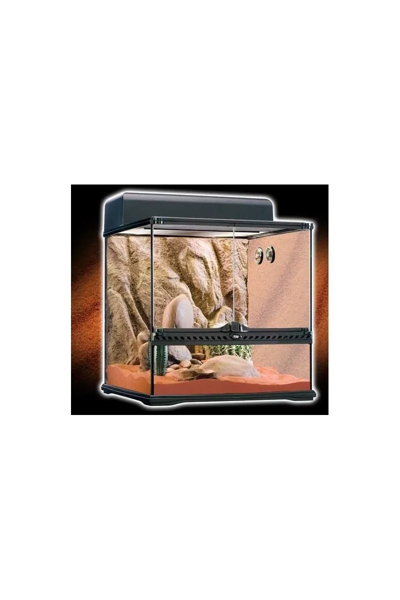 Terrarios Reptiles Exo Terra Habitat Kit Desértico 60L M. 45X45X45