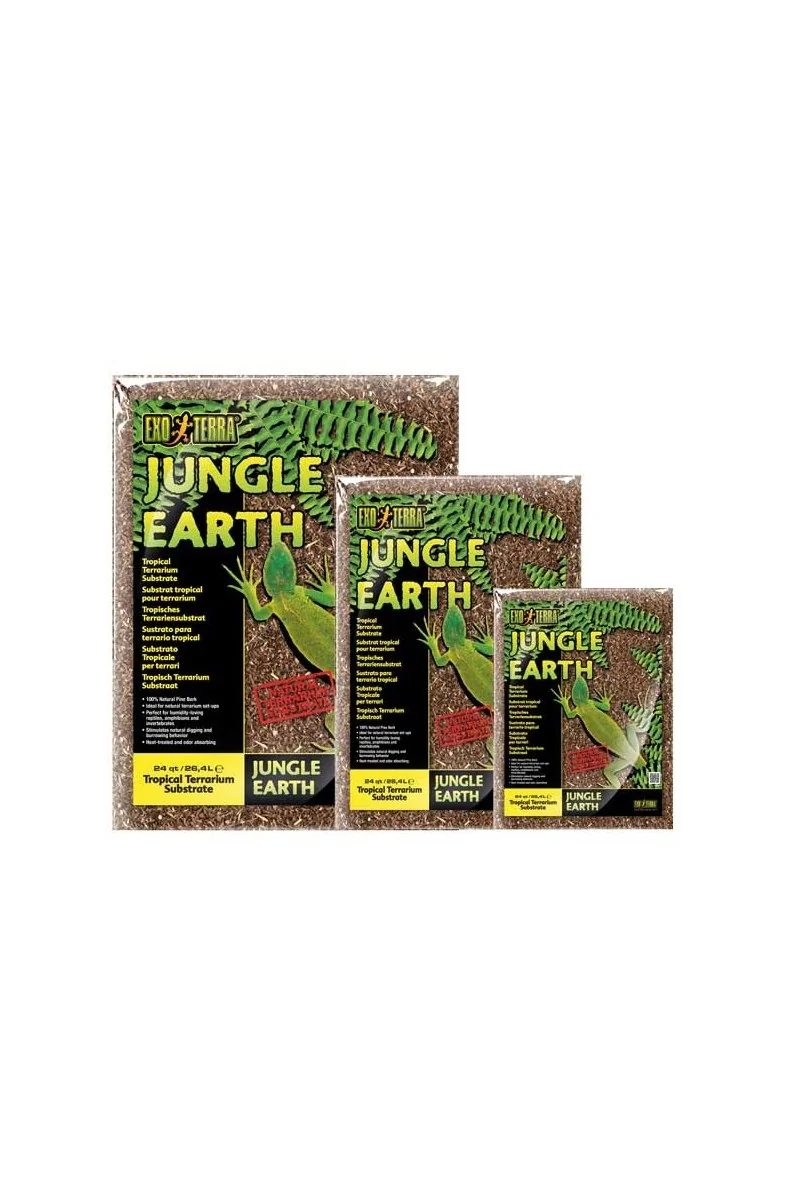 Sustratos Reptiles Exo Terra Sustrato Jungle Earth 4,4L