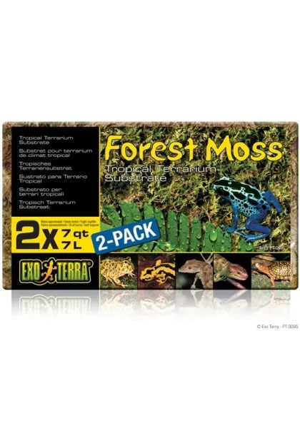 Sustratos Reptiles Exo Terra Forest Moss Sustrato Musgo 14 L