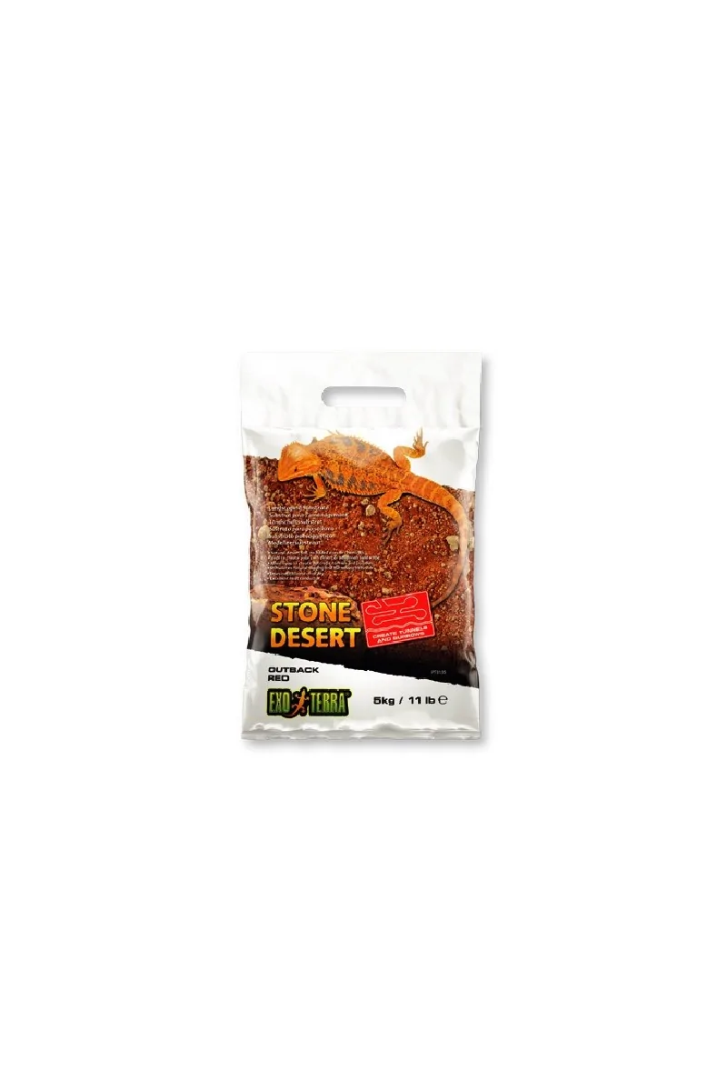 Sustratos Reptiles Exo Terra Outback Red Stone Desert 5Kg