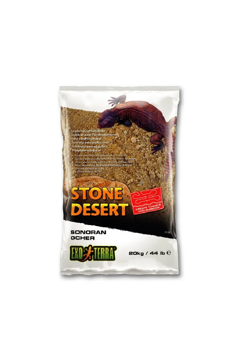 Sustratos Reptiles Exo Terra Sonoran Ocher Stone Desert 20Kg