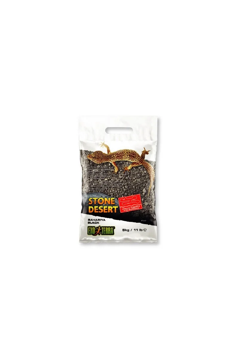 Sustratos Reptiles Exo Terra Bahariya Black Stone Desert 5Kg