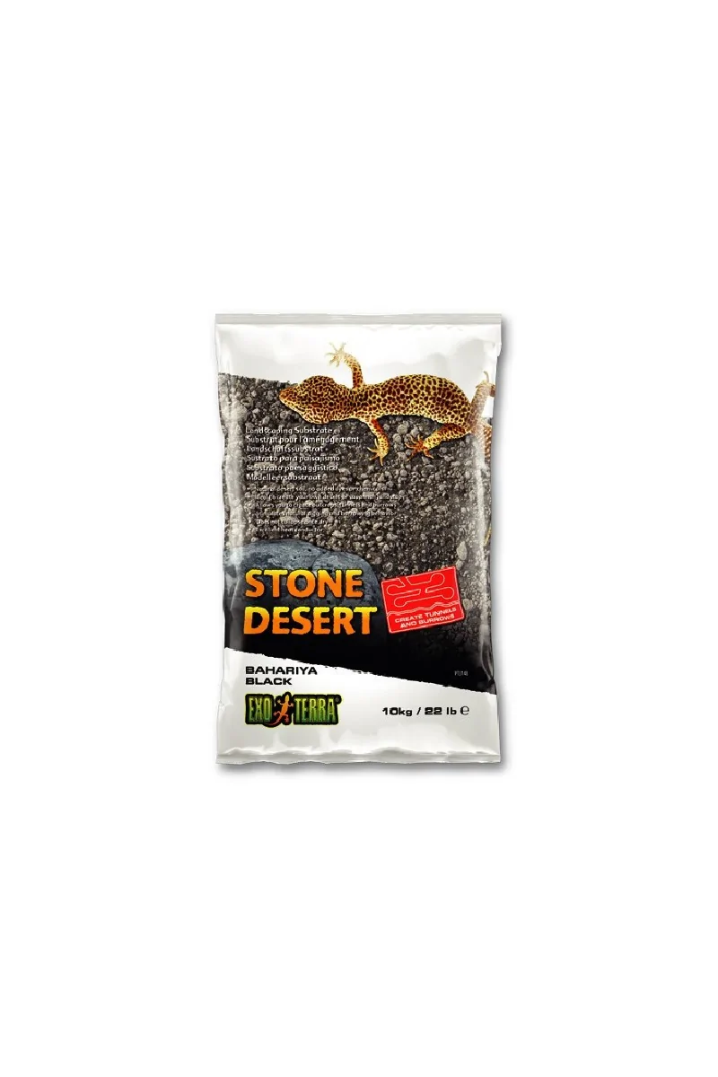 Sustratos Reptiles Exo Terra Bahariya Black Stone Desert 10Kg