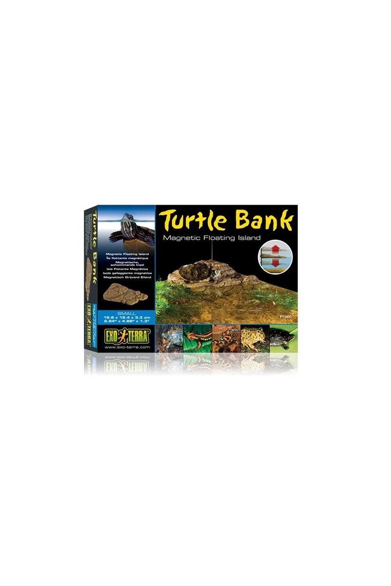 Accesorios Tortugas Reptiles Exo Terra Turtle Bank Isla Magnética S