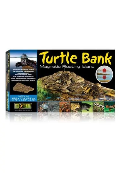 Accesorios Tortugas Reptiles Exo Terra Turtle Bank Isla Magnética M