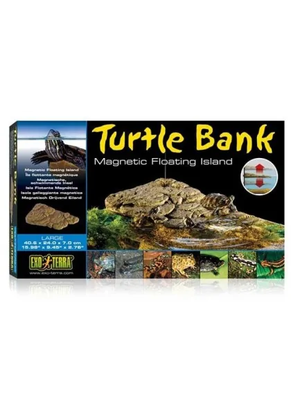 Accesorios Tortugas Reptiles Exo Terra Turtle Bank Isla Magnética L