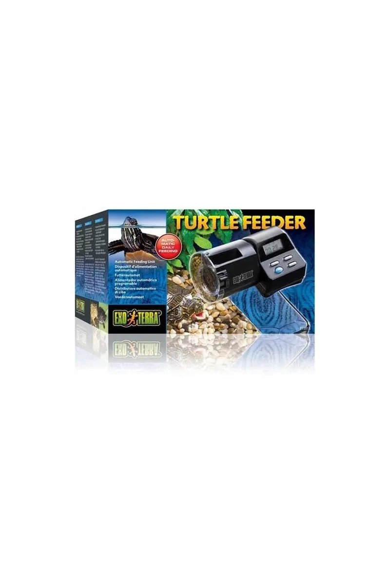 Accesorios Tortugas Reptiles Exo Terra Alimentador Auto Tortuga