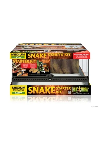 Terrarios Reptiles Exo Terra Serpiente Starter Kit