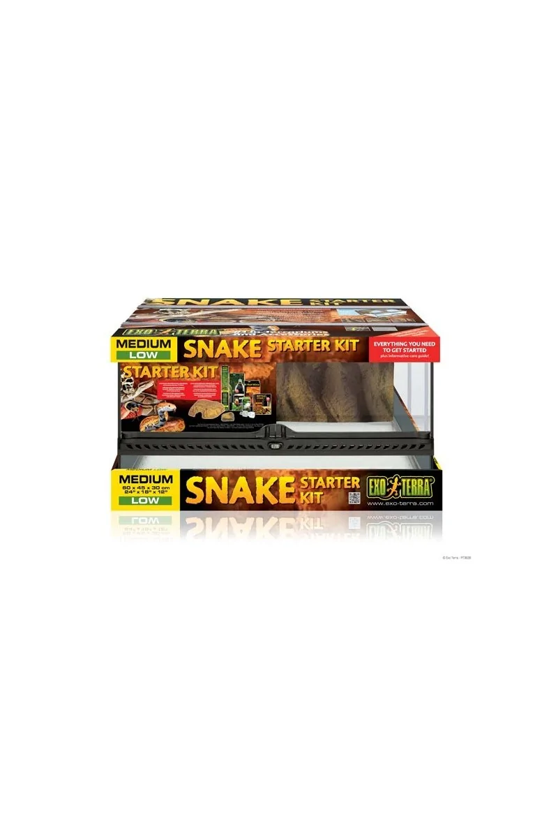 Terrarios Reptiles Exo Terra Serpiente Starter Kit