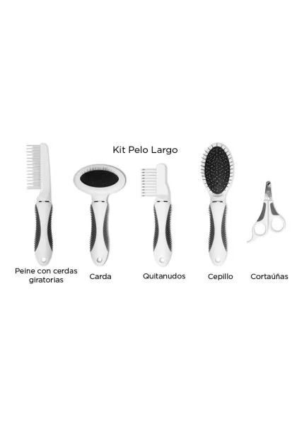 Peluqueria Gatos Catit Grooming Kit Pelo Largo