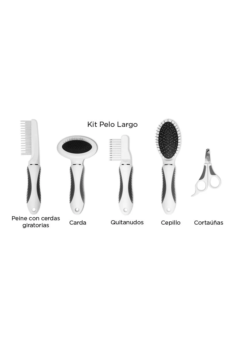 Peluqueria Gatos Catit Grooming Kit Pelo Largo