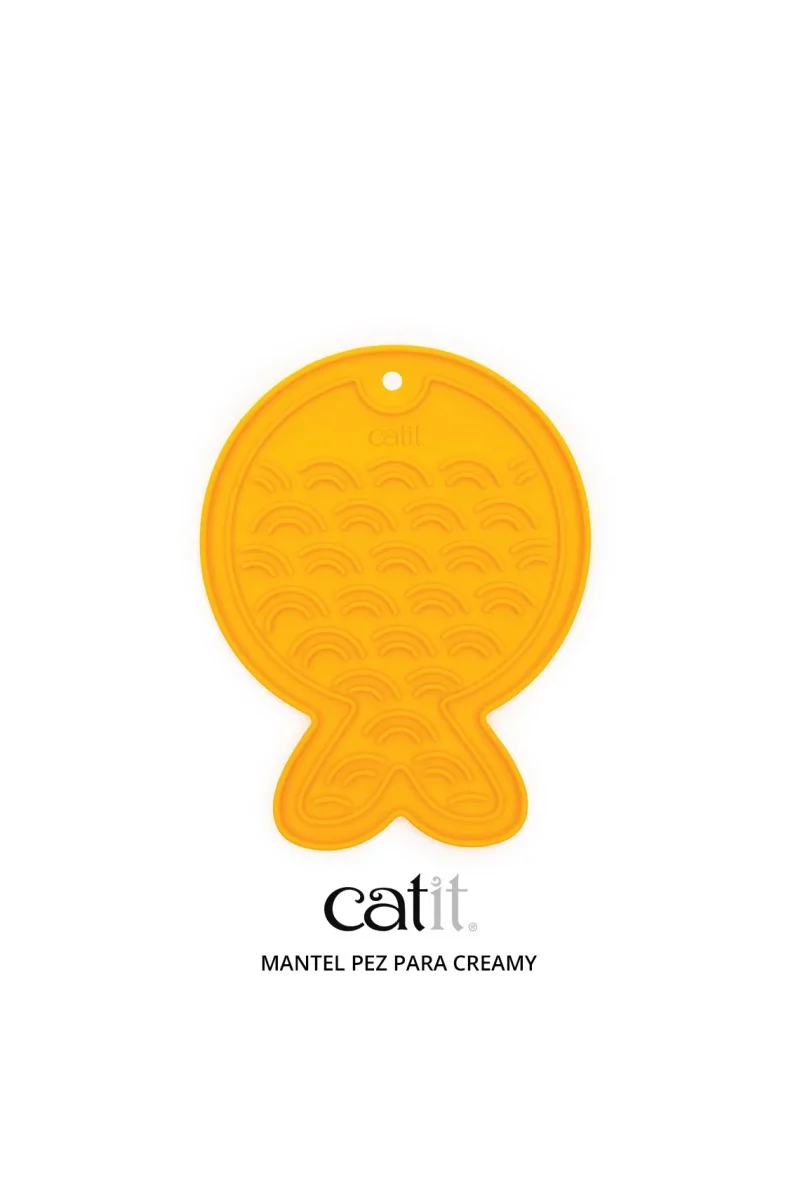 Catit Senses 2.0 Gatos Catit Creamy Alfombrilla Para Lamer Pez 17x1x26,5