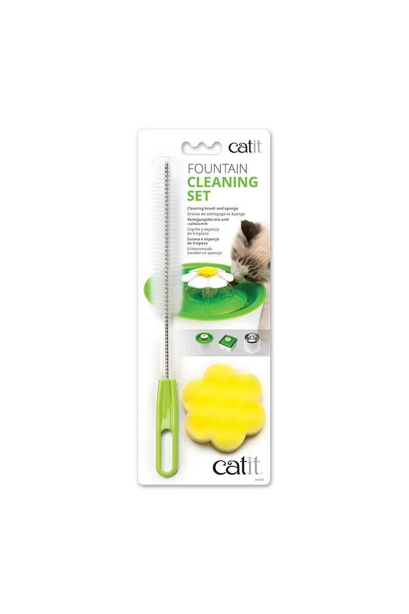 Comederos Y Bebederos Gatos Catit Kit Limpieza Bebederos Fuentes