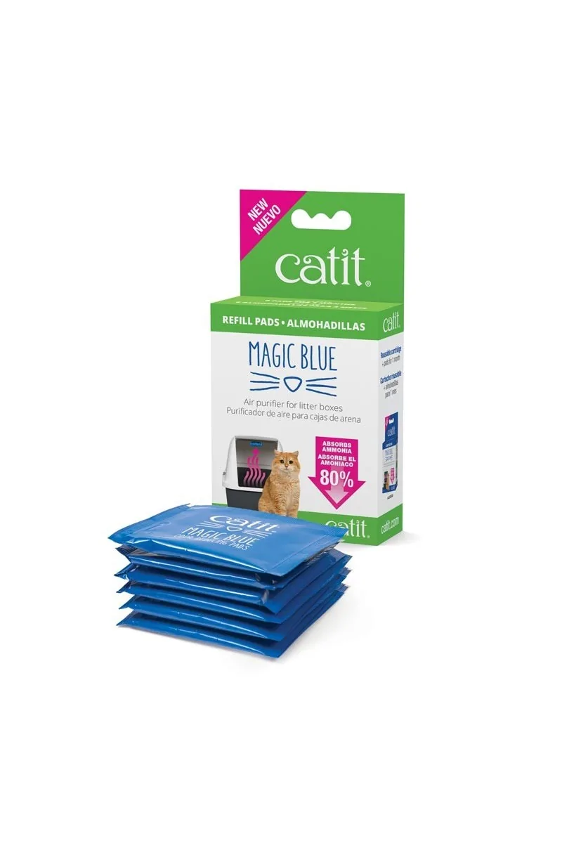 Gestión De Residuos Gatos Catit Magic Blue Recambio 6Uds