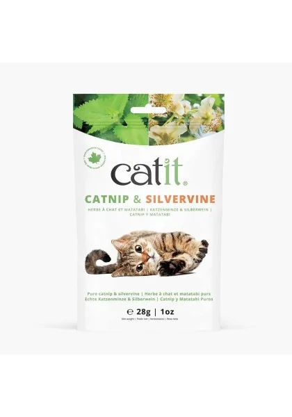 Rascadores Gatos Catit Mezcla Catnip Y Matatabi Bolsa 28G