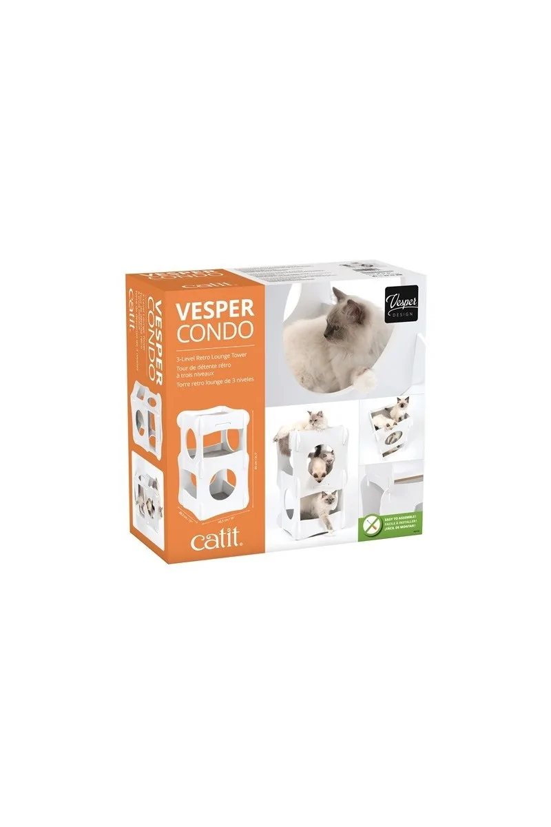 Camas Para Gatos Catit Vesper Condo 48,5x48,5x49