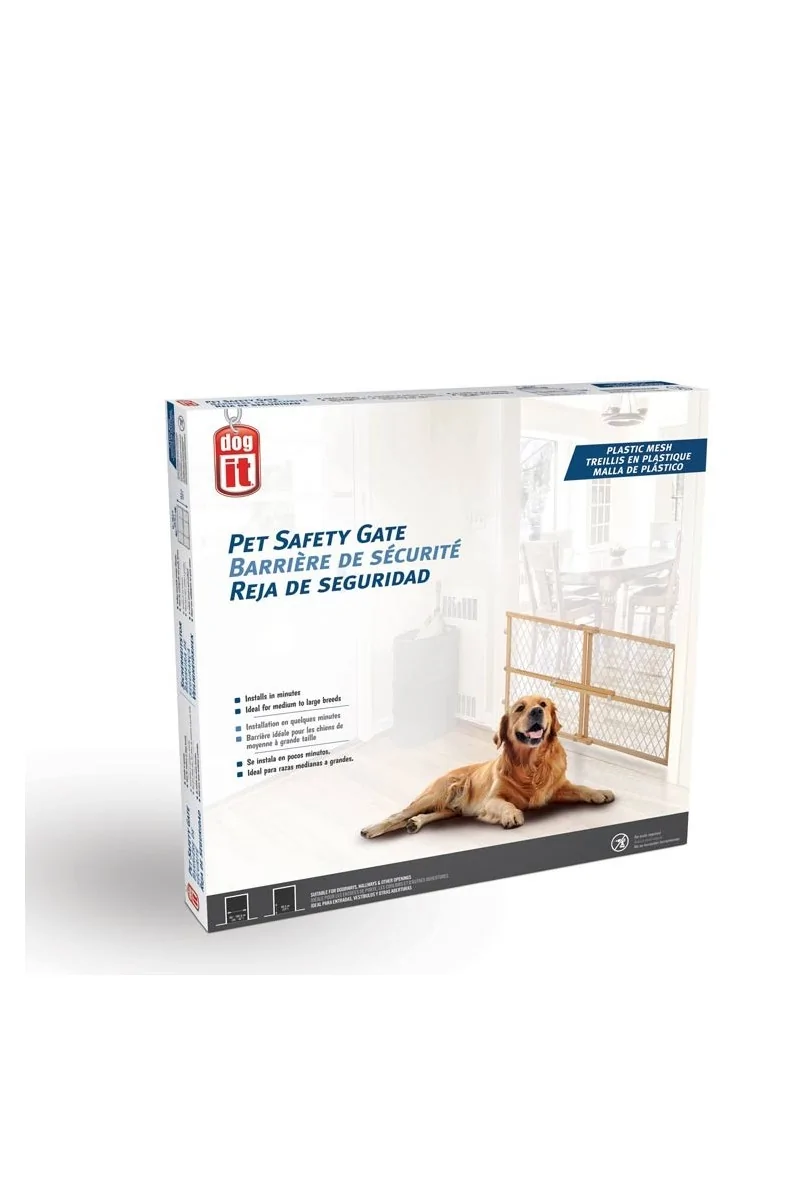 Adiestramiento Perros Dogit Barrera Seg. Adulto 66X106,5X58,5Cm