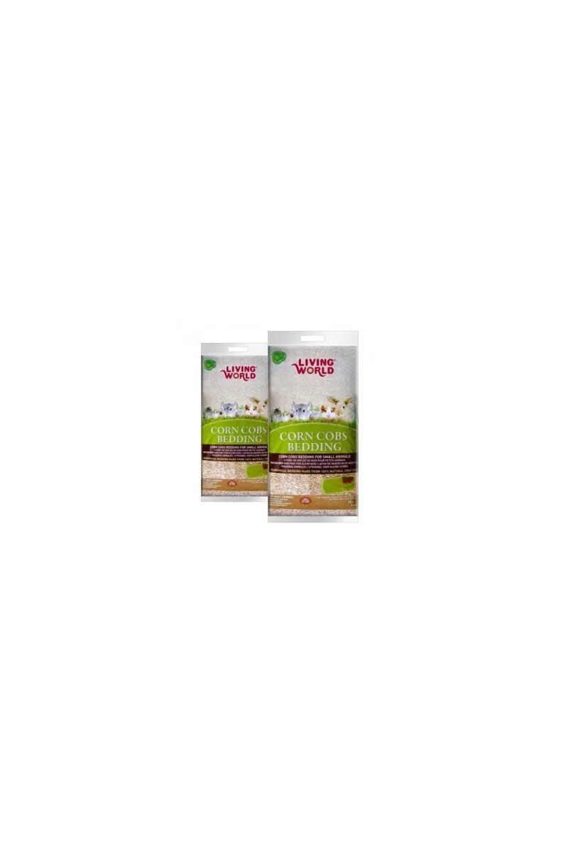 Higiene Roedores Living World Corn Cobs Fresa 5L