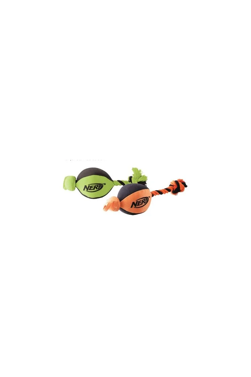 Juguetes Perros 8277-Nerf Trackshot Lanzador Pelota Rugby 25 Cm