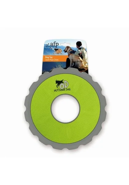 Juguetes Perros Frisbee Verde 21,6Cm Outdoor Dog