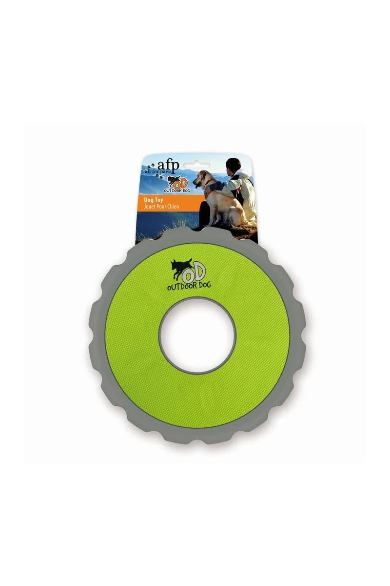 Juguetes Perros Frisbee Verde 21,6Cm Outdoor Dog