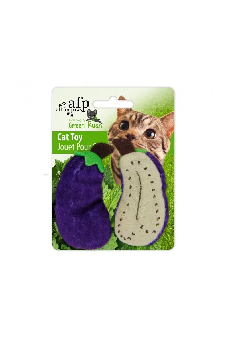 Juguetes Gatos Green Russ Full Catnip -Beren. Zanah. Pimie.6Cm