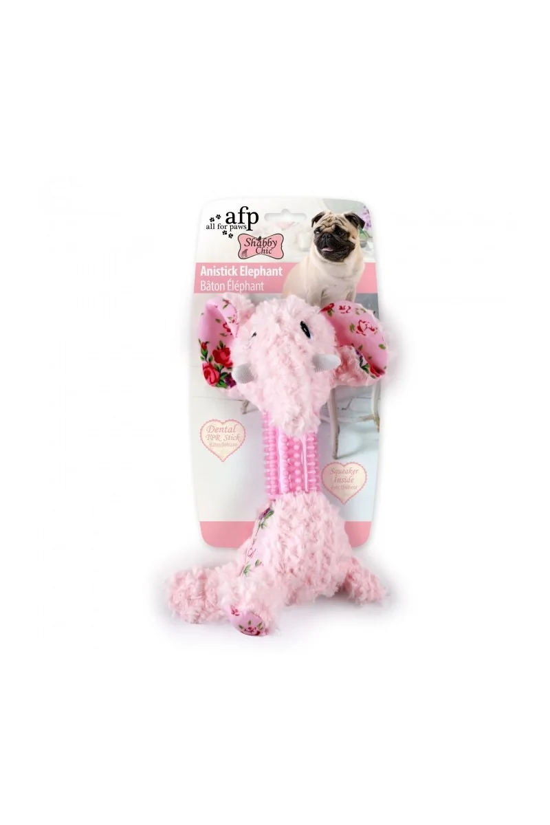 Juguetes Perros Peluches Shabby Chic Anistick Elefante 25Cm