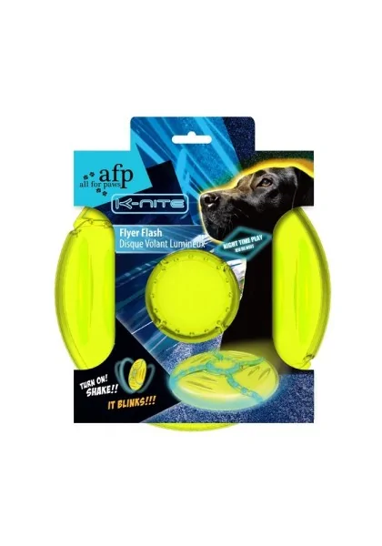 Juguetes Perros Frisbee 22,5Cm K-Nite Iluminado