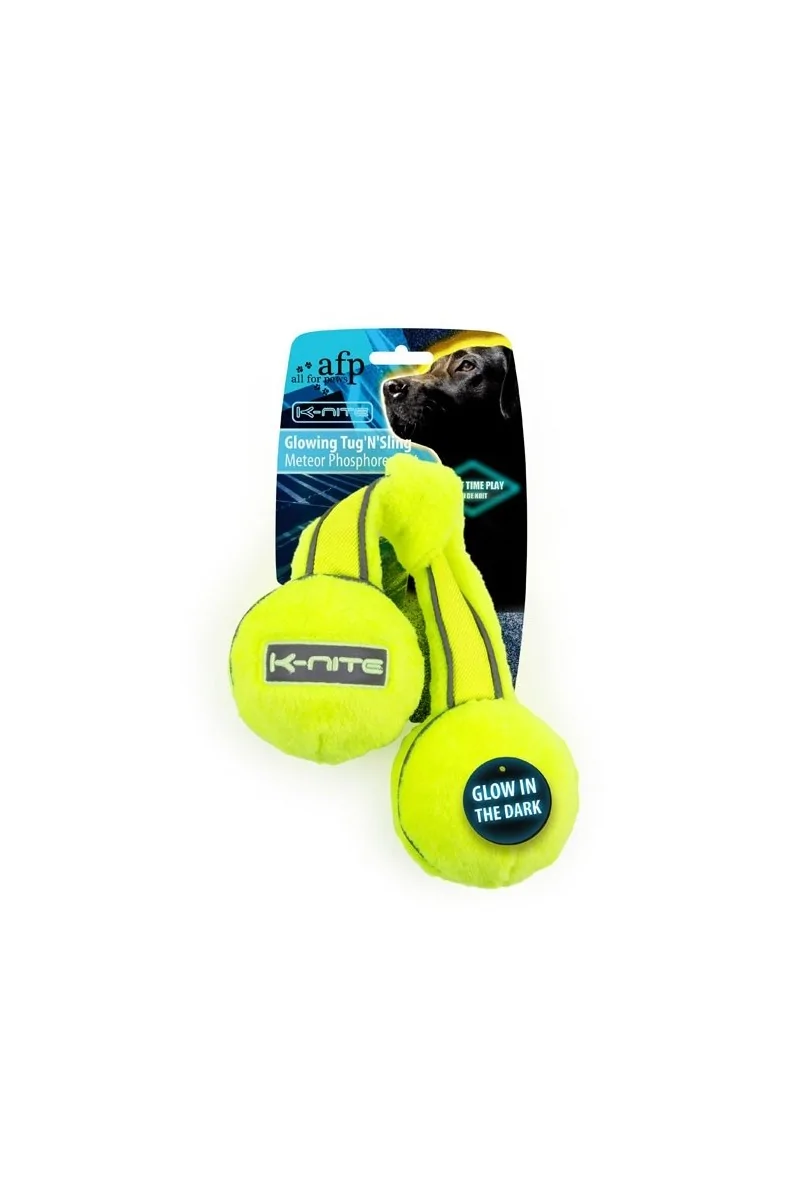 Juguetes Perros Doble Pelota 39Cm K-Nite Glowing Ilumin. Fluor.