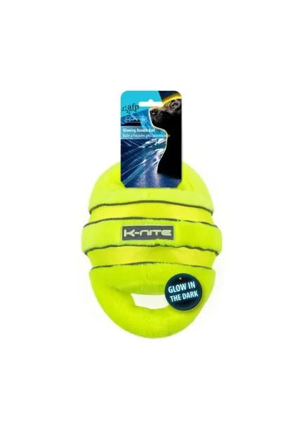 Juguetes Perros Pelota Con Asa 28Cm K-Nite Glowing Ilumin. Fluor.