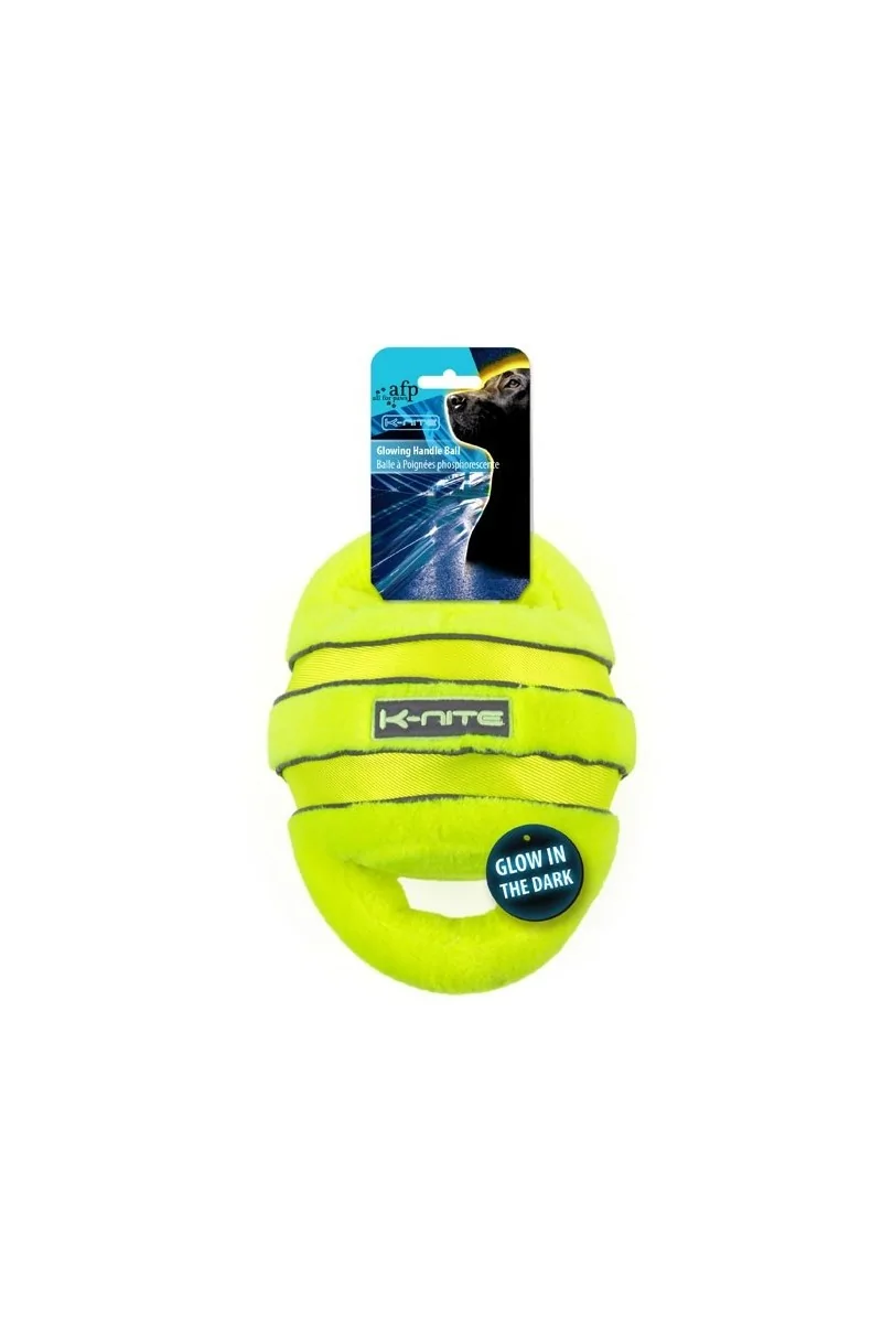 Juguetes Perros Pelota Con Asa 28Cm K-Nite Glowing Ilumin. Fluor.