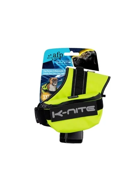 Juguetes Perros Arnés Con Alforjas K-Nite Fluor.2Xl-82-115Cm