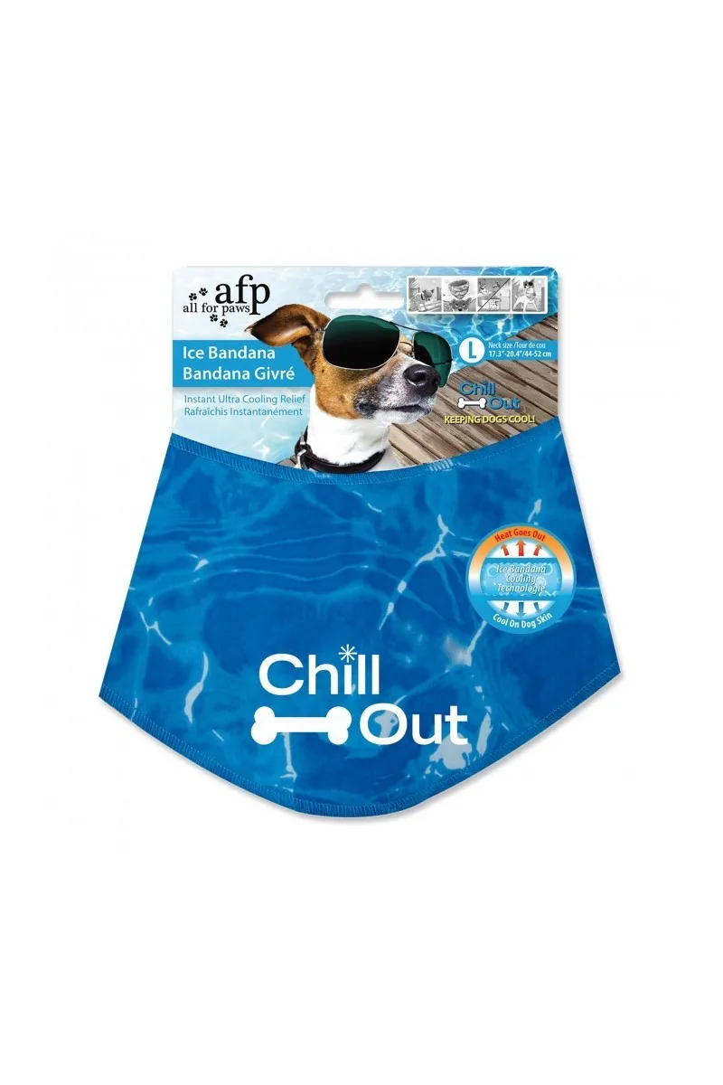 Juguetes Perros Bandanas Refrescante Chill Out L