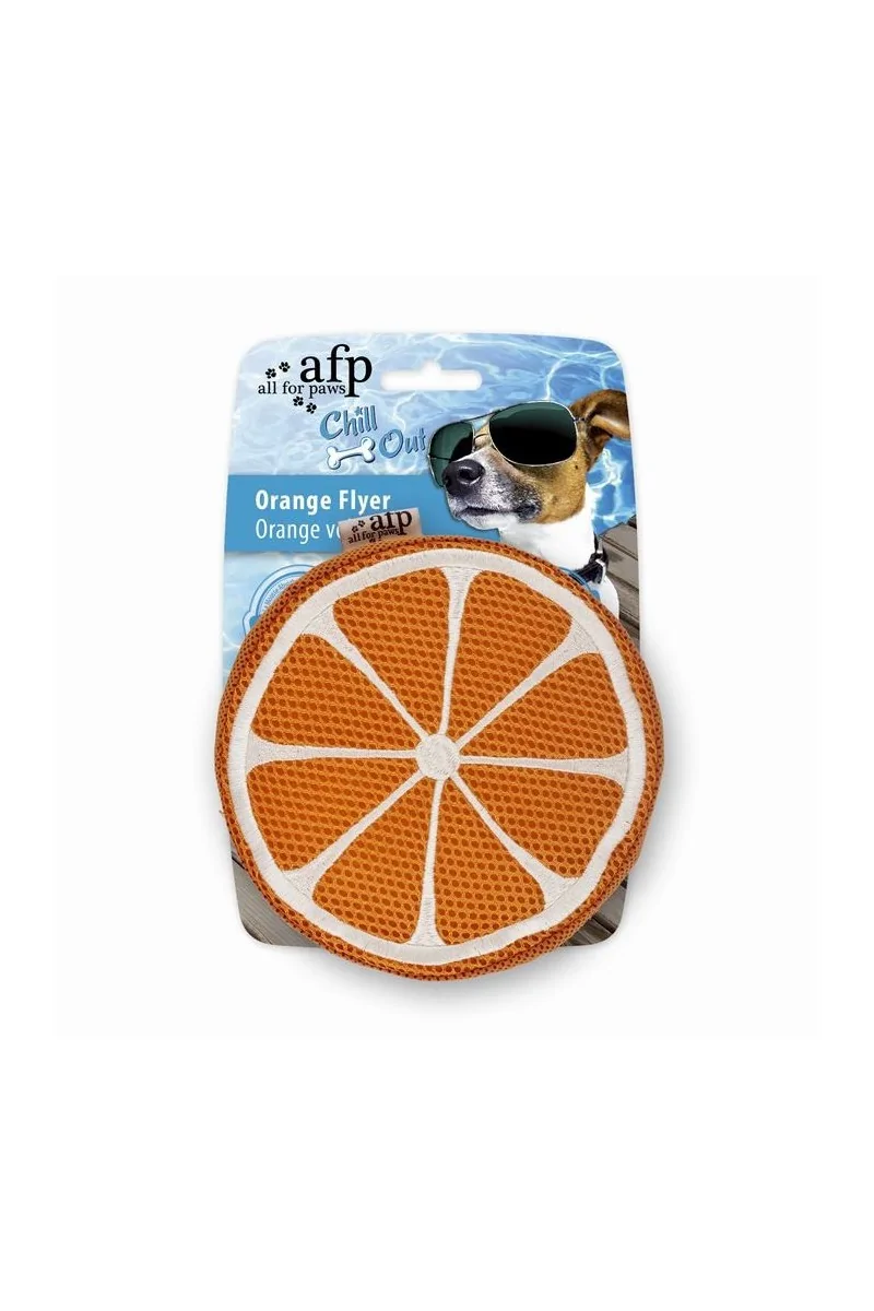 Juguetes Perros Juguete Hidratante Chill Out Naranja 15 Cm