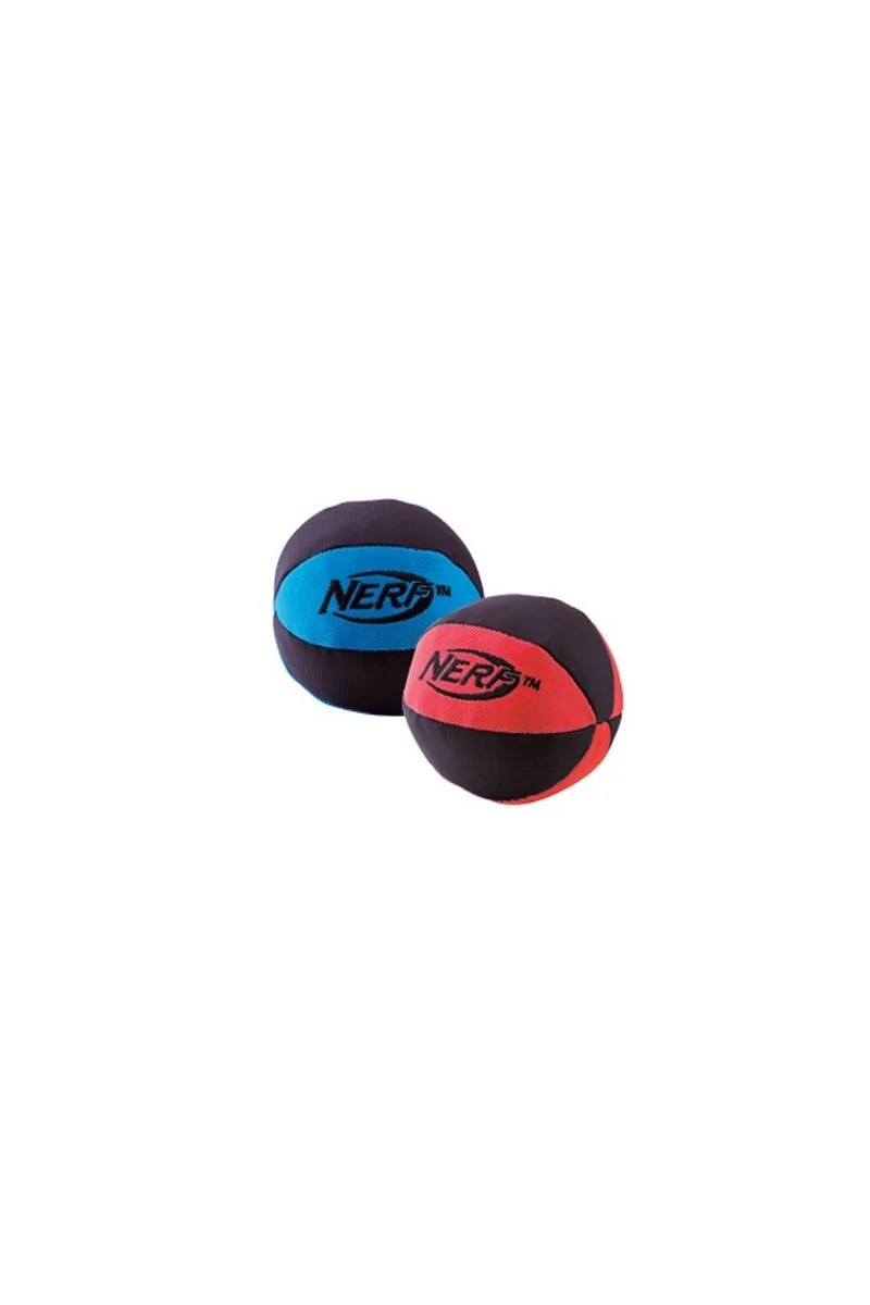 Juguetes Perros Nerf Squeak T. Balls 2 Uds L Negro