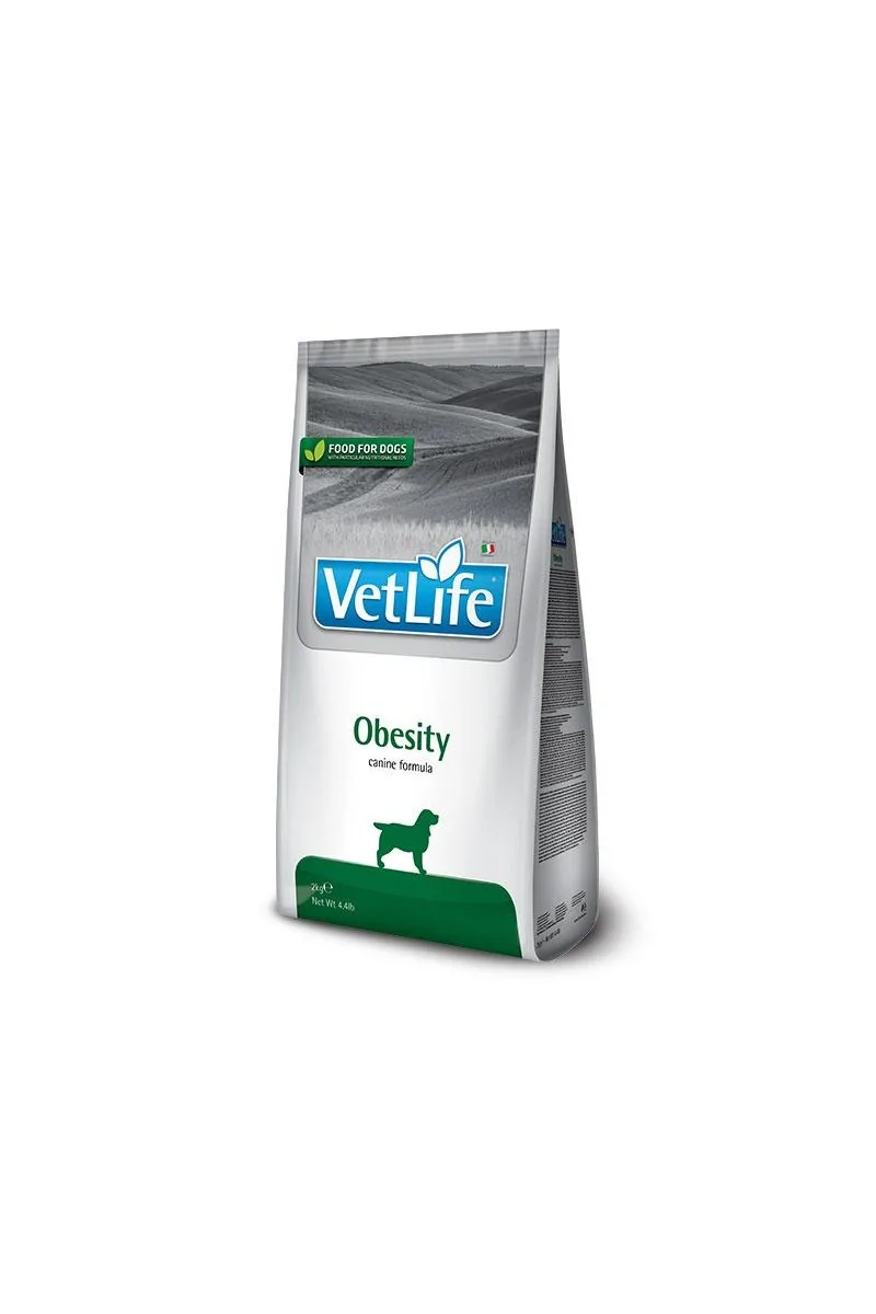 Comida Natural Perro Farmina Vet Life Dog Obesity 12Kg