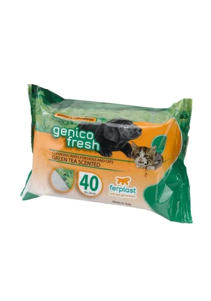 Ferplast Toallitas Genico Fresh Perro Y Gato The 40Uds