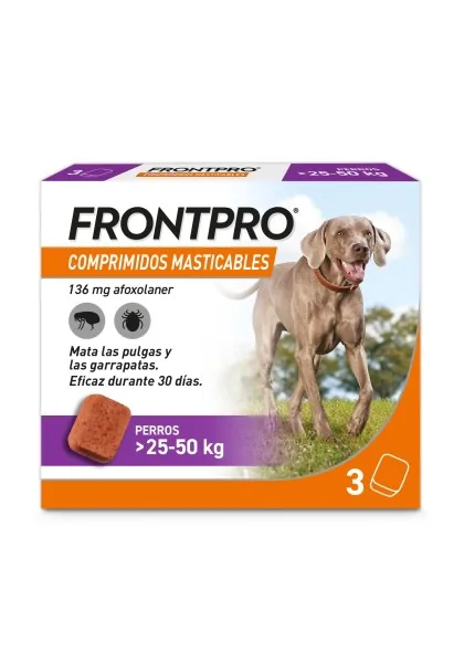 Suplementos Frontpro Comp Mast 25-50Kg (Xl) 3 Comp