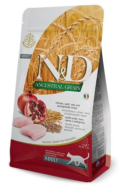 Comida Natural Gato Farmina Nd Cat Ancestral Pollo 1,5Kg