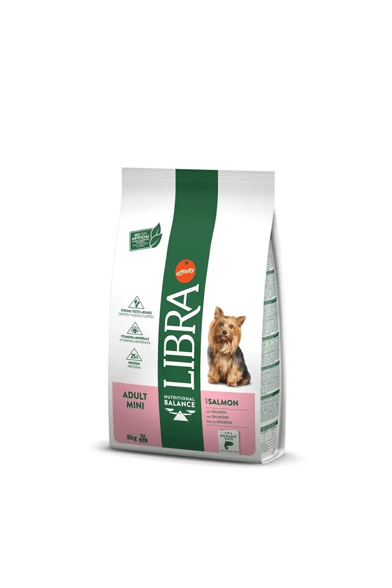 Saco Natural Perro Libra Canine Adult Mini Salmon 8Kg