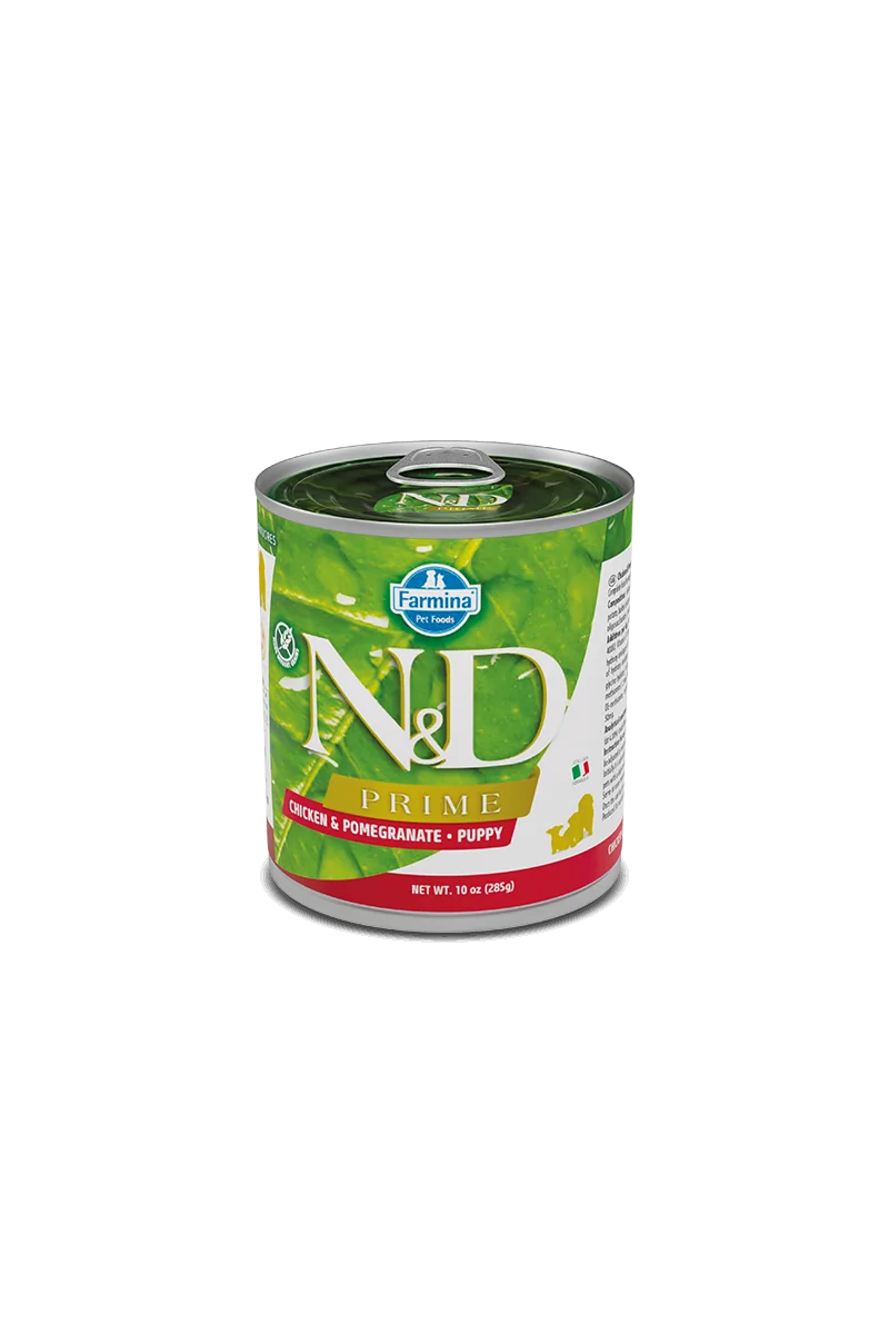 Comida Natural Perro Farmina Nd Dog Puppy Prime Pollo Caja 6X285Gr