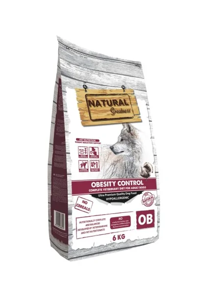 Pienso 6KG Dieta Veterinaria Natural Greatness Obesidad