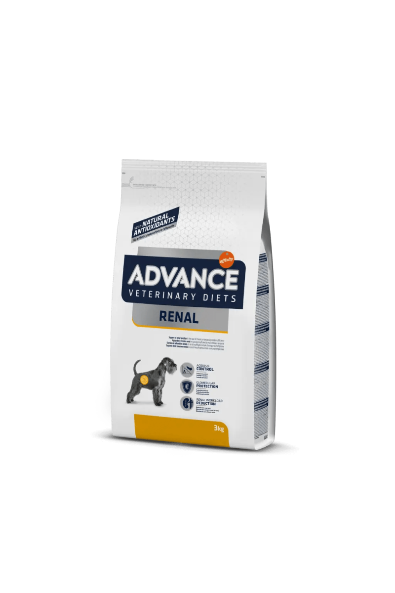 Comida Natural Perro Advance Vet Canine Adult Renal Failure 3Kg